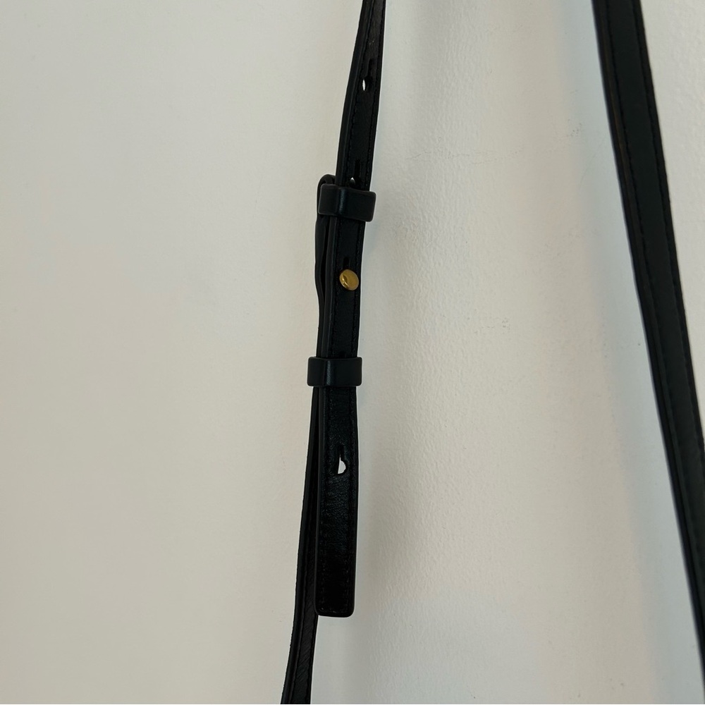 FOSSIL Leather Devon Crossbody Bag Black - Picture 6 of 10